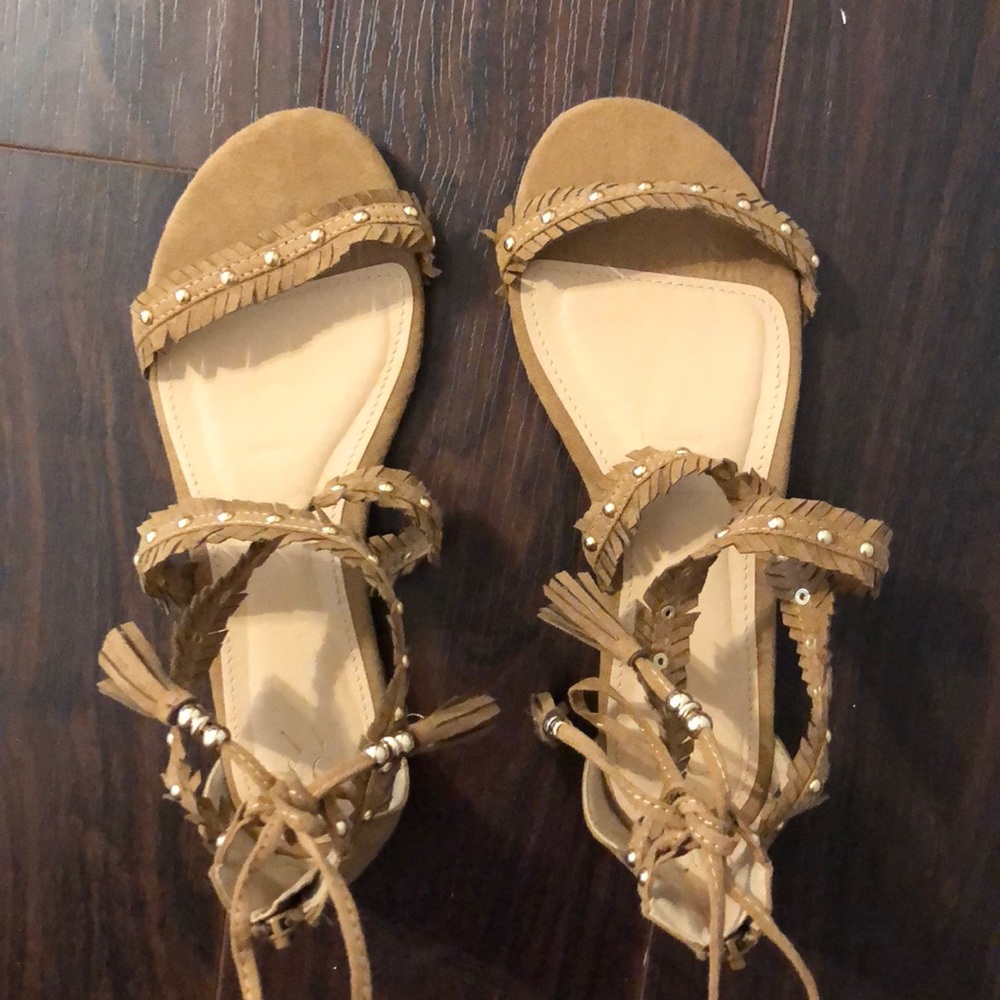 fringe sandals